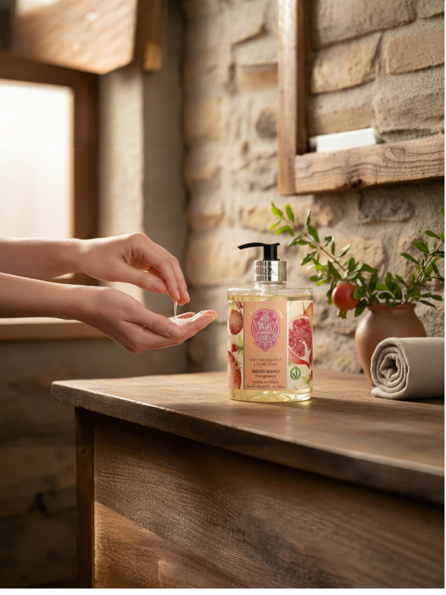 La Florentina Sabonete Líquido para Mãos Pomegranate